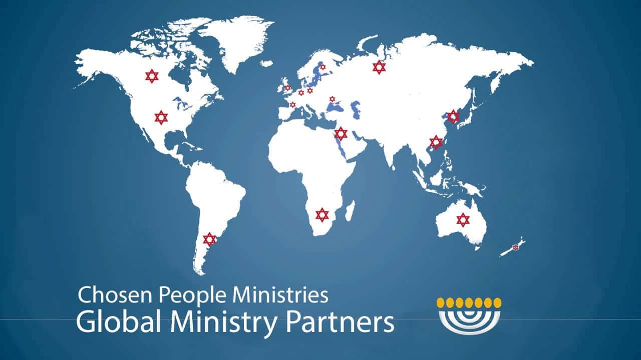 Chosen People MInistries Map